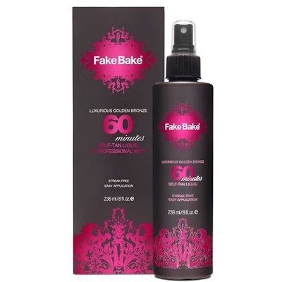   Bake 60 Minutes Flawless Self Tanning Lotion Liquid & Tanning Mitt