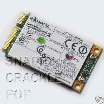 IBM Thinkpad Atheros T60 T61 R61 X61 Z61 Wireless CARD