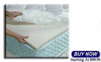 FULL 5.5 MEMORY FOAM MATTRESS PAD, BED TOPPER SALE