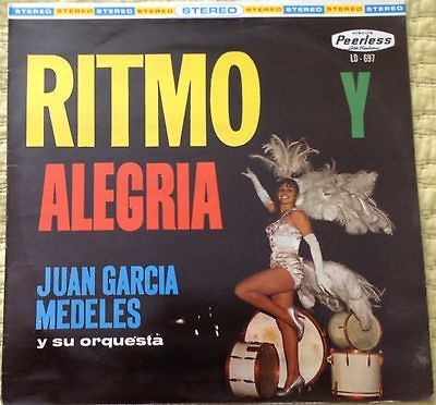 Juan Garcia Medeles Ritmo Alegria LP Cantinflas Pedro Infante Perez 