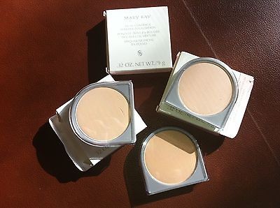 Mary Kay Dual Coverage Powder Foundation   Ivory 100, 104 & 200  PICK 