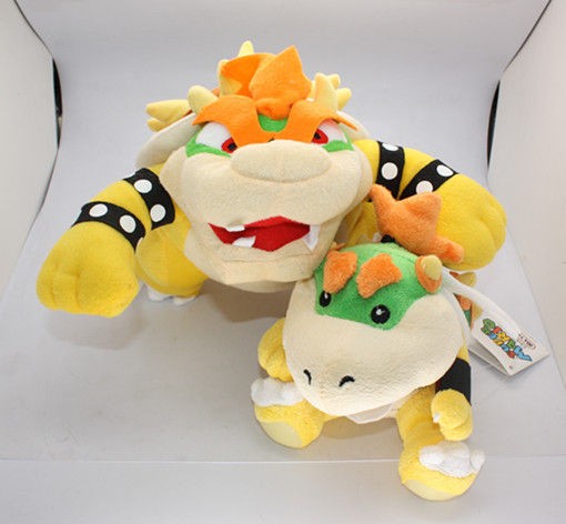 Super Mario Brothers King Koopa Bowser Jr. Bullet Bill Boo Ghost Cute 