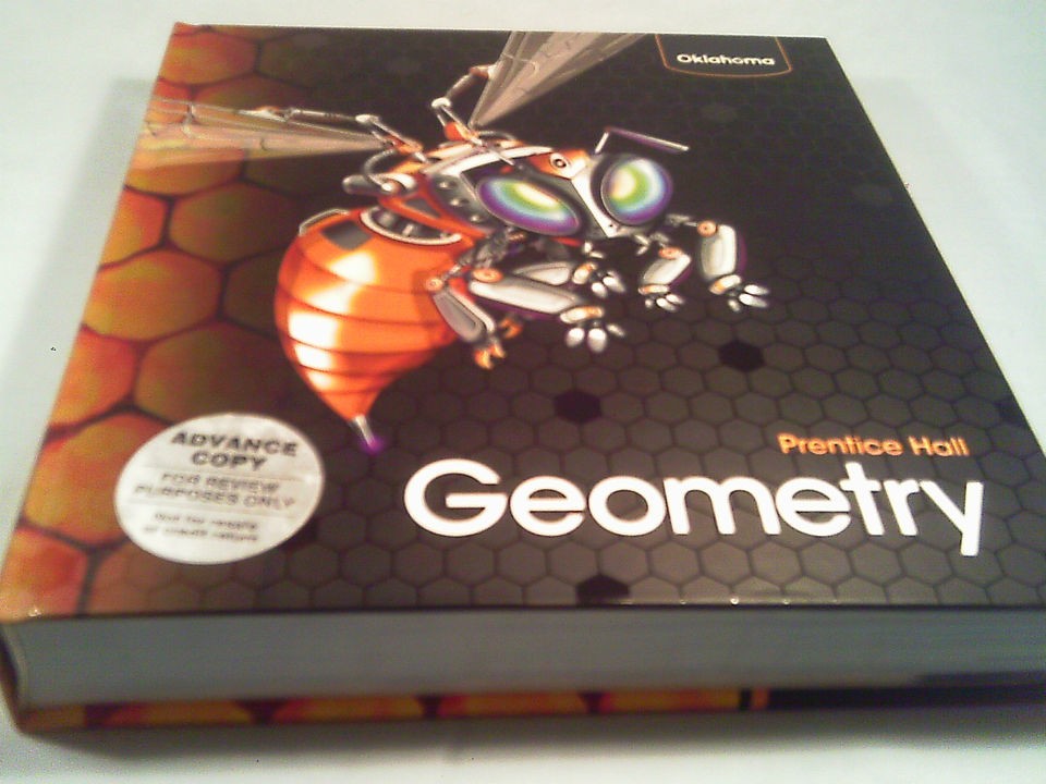 G7a] *NEW* Hardcover OKLAHOMA GEOMETRY 2011 PRENTICE HALL