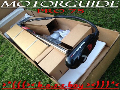 MOTORGUIDE PRO 75 SERIES 24 VOLT BOW MOUNT TROLLING MOTOR $629.99 