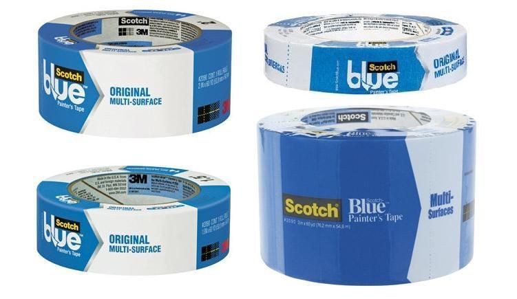 Scotch ORIGINAL Painters Tape 3 2 1.5 1 SCOTCHBLUE NEW