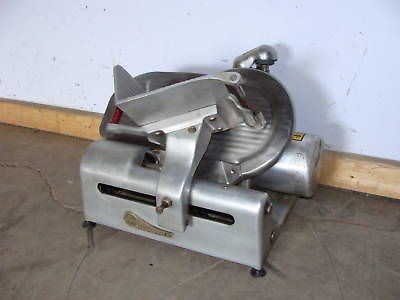 HEAVY DUTY COMMERCIAL GLOBE GRAVITY FEED 10D BLADE DELI MEAT SLICER