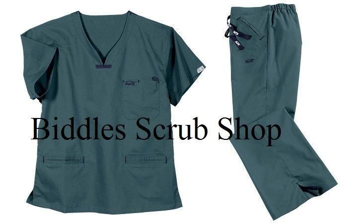 Iguana Med 5600/5500 Teal Quattro Medical Scrub Set NWT Size Choice