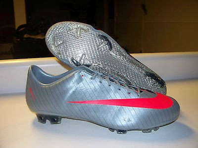 Nike Mercurial Vapor CR7 II FG Ronaldo Metallc 12.5 Soccer Cleats 