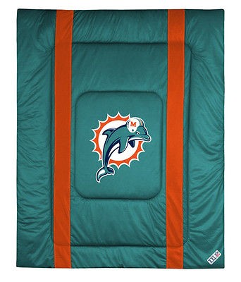 NFL MIAMI DOLPHINS SL (3) Pc. Bed Set (C,2P)