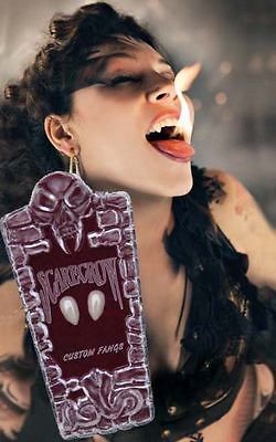 SCARECROW Small Custom VAMPIRE Fangs DRACULA Teeth NEW