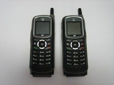 Nextel/ Boost Lot of 2 Motorola i365 Push to Talk Cell Phone