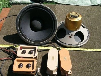   Monitor Gold 12 Dual Concentric speakers LSU/HF/12/8 with crossover