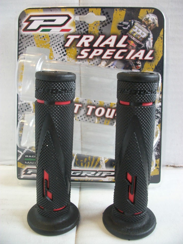   TRIALS GRIPS RED BULTACO GAS GAS BETA MONTESA OSSA PROGRIP 4RT PRO