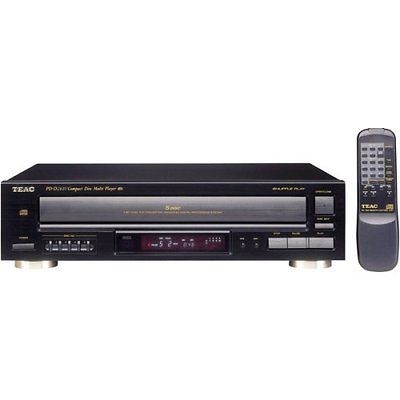 TEAC PD D2610 5 CD Carousel Changer with  CD Playback