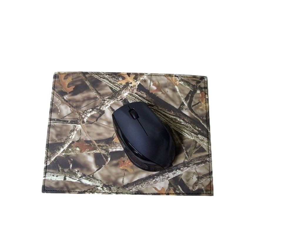 LOST CAMO LEATHER MOUSE PAD FOAM BOTTOM GUARDS YOUR BEST FURNITURES 