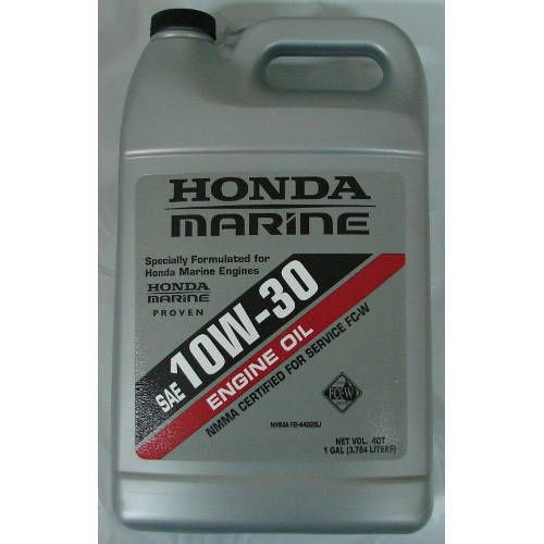   10W30MFC​ W Honda Marine SAE 10W30 FC W Outboard Engine Oil   Gallon