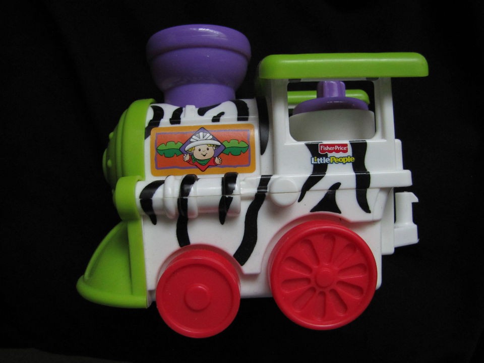   Little People ZOO Zebra SAFARI TRAIN replacement MUSICAL ENGINE HTF