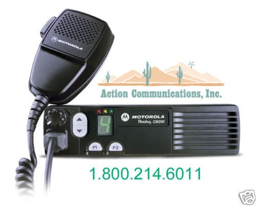 MOTOROLA RADIUS CM200 UHF 25W 4CH MOBILE TWO WAY RADIO