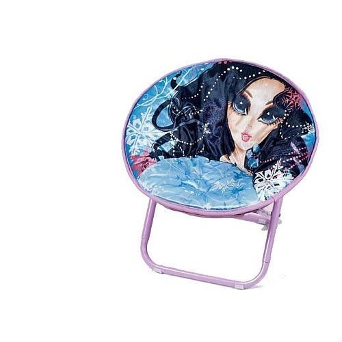 New Moxie Girlz Purple Blue Snow Moon Fold Up Chair Girls Furniture 20 