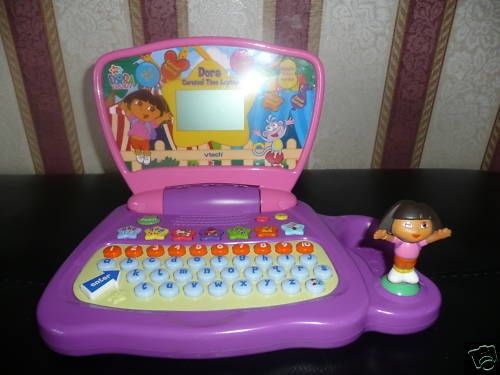 DORA THE EXPLORER CARNIVAL TIME LAPTOP COMPUTER**VGC