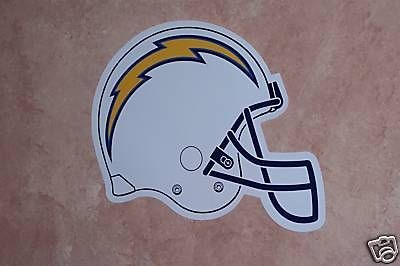 San Diego Chargers FATHEAD Helmet Logo NFL 15x13 Official Wall 