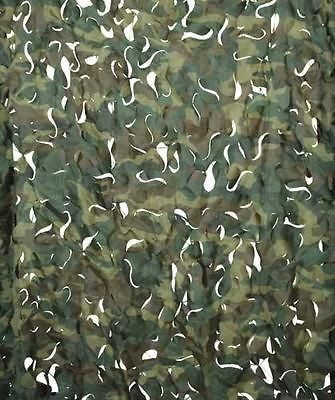 New Military Style 5 x10 Woodland Camouflage Camo Net Hunting Blind 