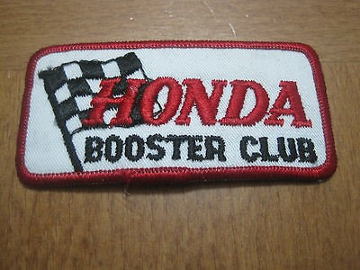 vintage NOS HONDA MOTORCYCLE BOOSTER CLUB OLD SCHOOL BIKE original 