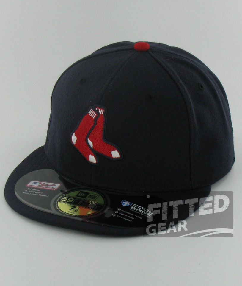   RED SOX ALTERNATE ALT Dark Navy Red White New Era 59Fifty Fitted Hat