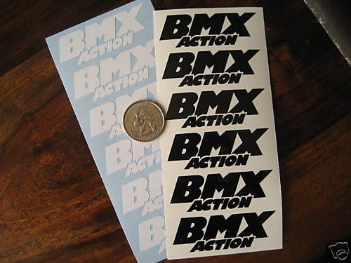 NEW Baby BMXA sticker Old school Freestyle BMX Action