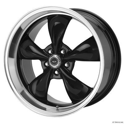 20 BLACK AMERICAN RACING TORQ THRUST M WHEELS RIMS 2010 2012 CAMARO 