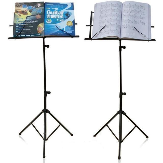 New Folding Music Sheet Stand Adjustable stand music shelf bracket for 