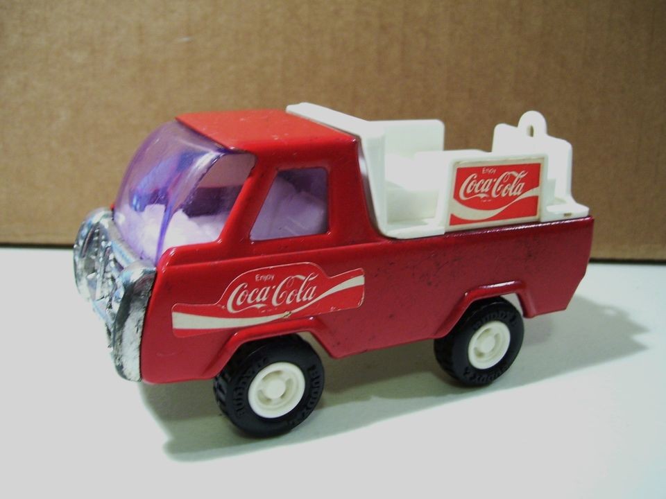 VINTAGE BUDDY L COCA COLA PRESSED STEEL DELIVERY TRUCK, JAPAN