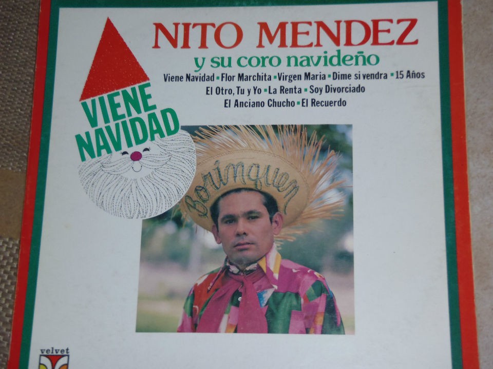 NITO MENDEZ LP VIEN​E NAVIDAD Y SU CORO NAVIDENO