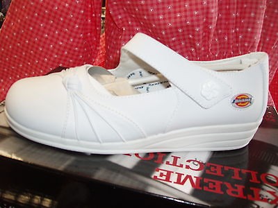 NWT NURSING SHOES DICKIES WHITE FABULOUS STYLE SIZE 8 M(USA)