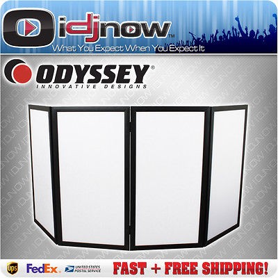 Odyssey SWF7246B Scrim Werks DJ Equipment LED Workstation Booth Light 