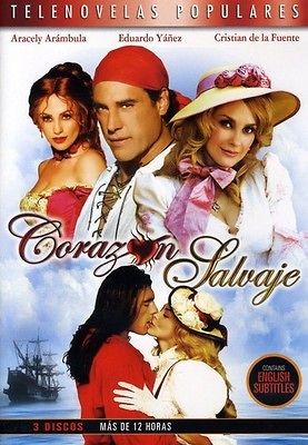 Corazon Salvaje in DVDs & Blu ray Discs