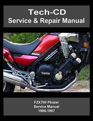 YAMAHA FZX700 Fazer Service & Repair Manual FZ 1 1986 1987