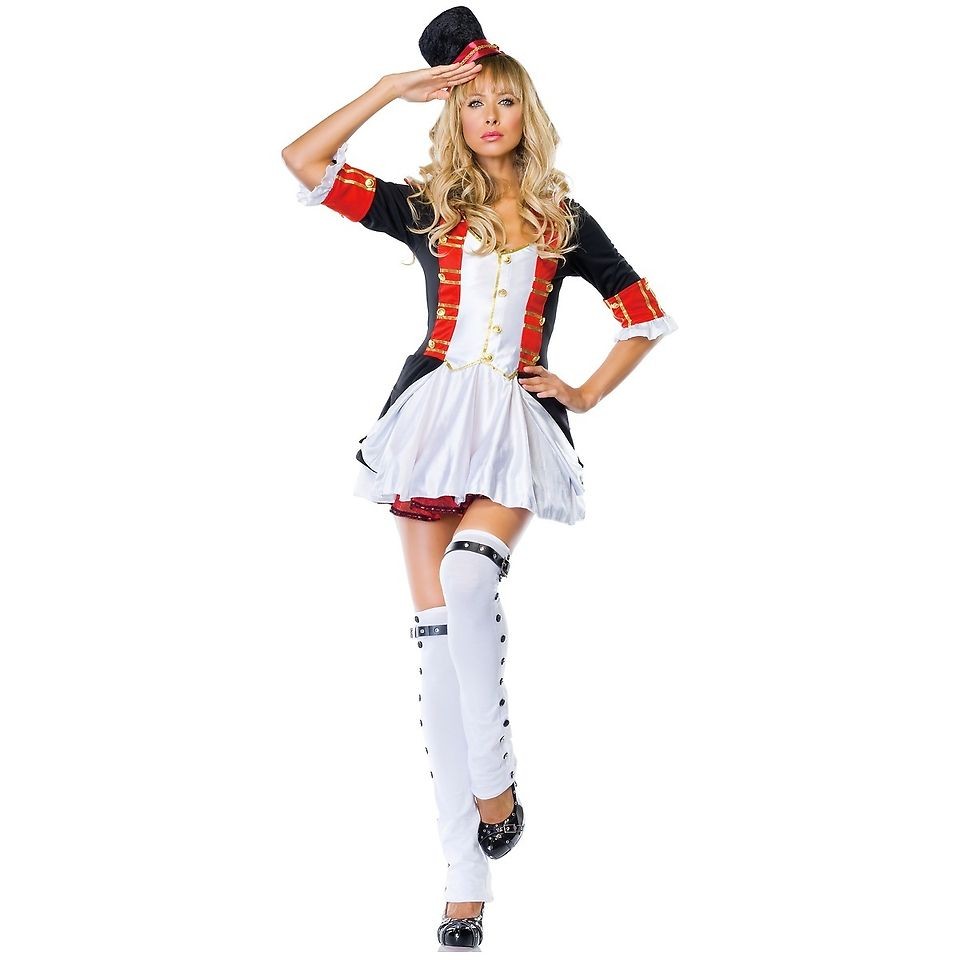 Toy Soldier Costume Adult Womens Nutcracker Pageant Santas Helper 