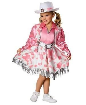 COWGIRL pink outfit WESTERN DIVA girl child kid TODDLER size Halloween 