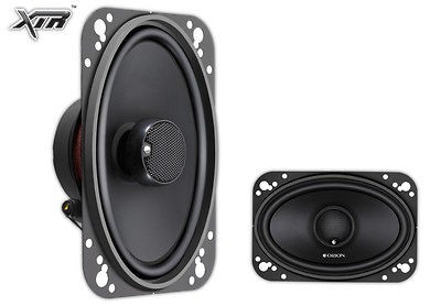 ORION XTR 462 4X6 2 WAY COAXIAL SPEAKERS NEW XTR462