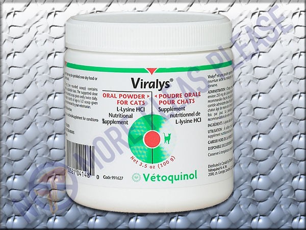 Vet Solutions Vetoquinol Viralys L Lysine Powder 100 gm