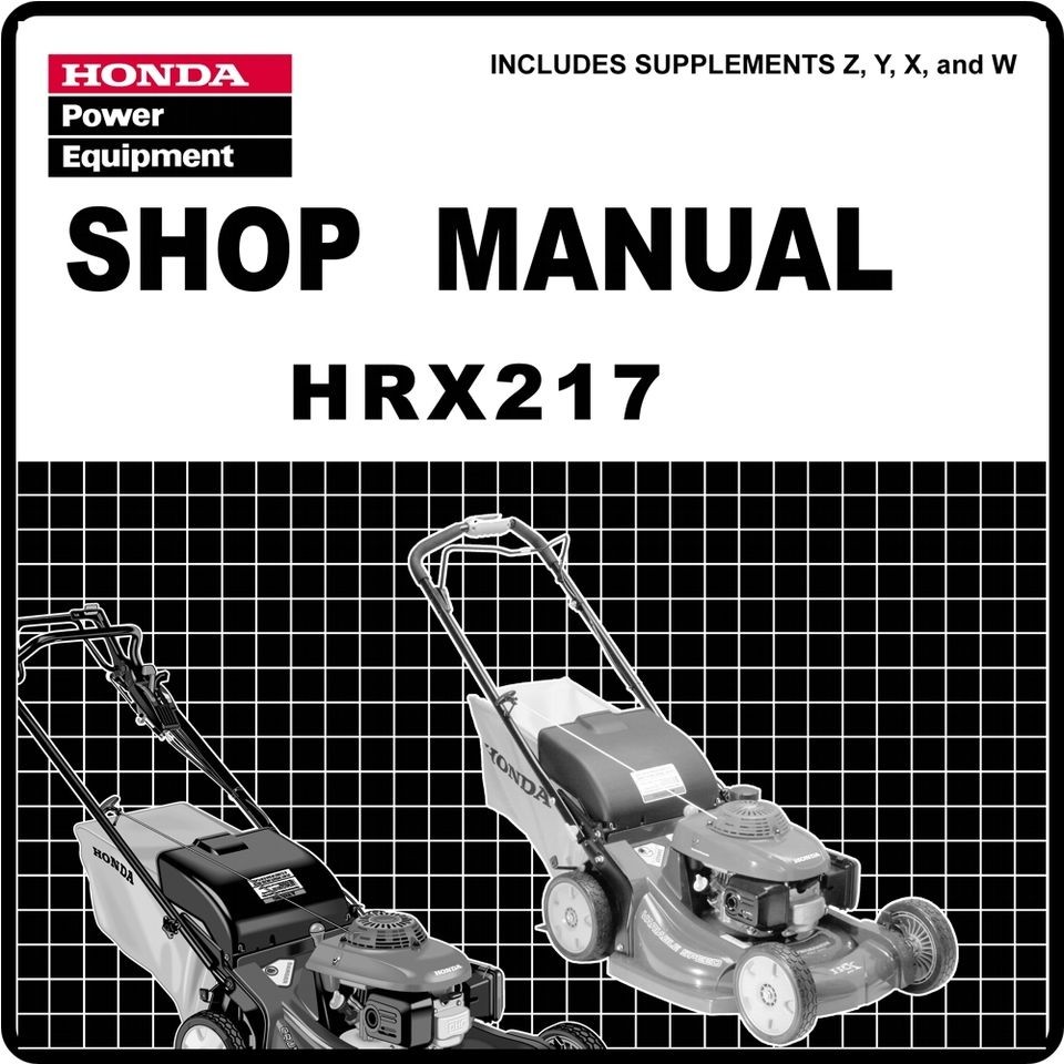 Honda Hr215 Lawn Mower Repair Manual Honda Hr 214 Sx Self Propelled Lawn Mower For Sale