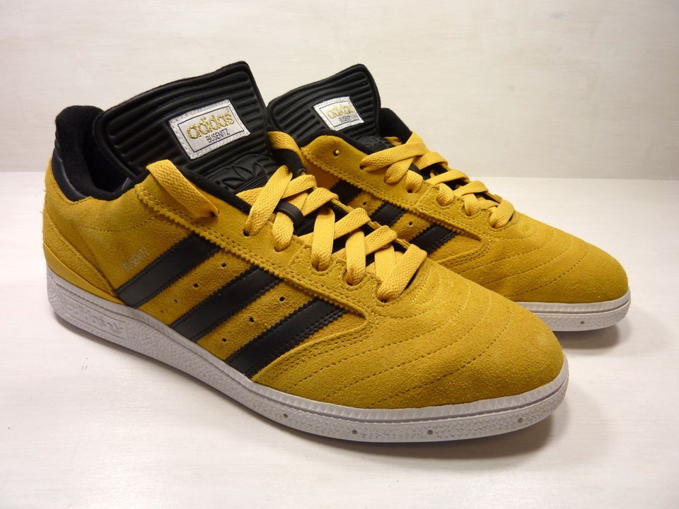 ADIDAS BUSENITZ YELLOW/BLACK/BLACK SZ 11 DS NEW