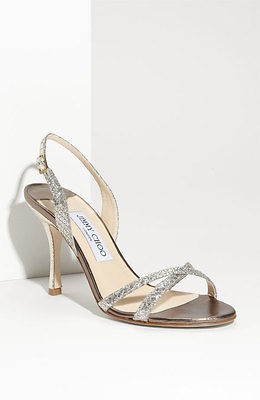 Jimmy Choo India Sandal Champagne Size 40 / 9.5