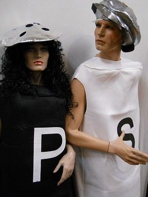 Salt And Pepper Shakers Couples Costume From Rasta Imposta