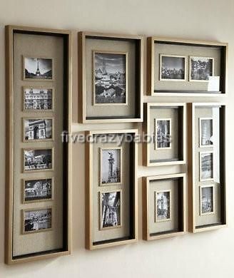   HORCHOW Massena MULTI PHOTO FRAME Collection Wall Multiple Collage