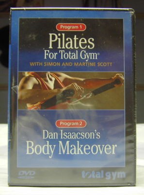 Total Gym Pilates Workout DVD set   LikeNew