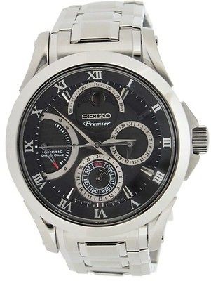   PREMIER KINETIC DIRECT DRIVE MOON PHASE LUXURY GENTS WATCH SRX001P1