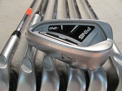 Ping green dot i20 Golf Irons   CFS R Steel Iron Set   6 PW UW & SW 