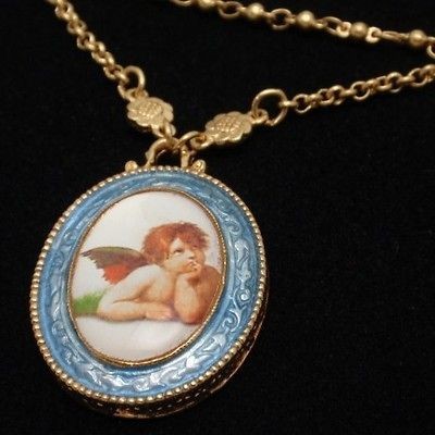 Raphaels Angel Necklace Vatican Library Collection New